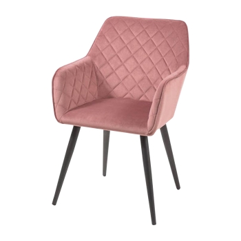 Iron & Velvet Dining Chair