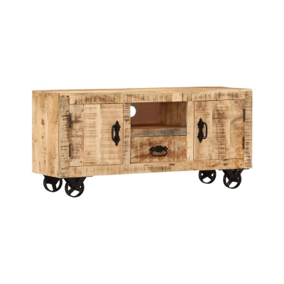Iron & Mango Wd TV Cabinet